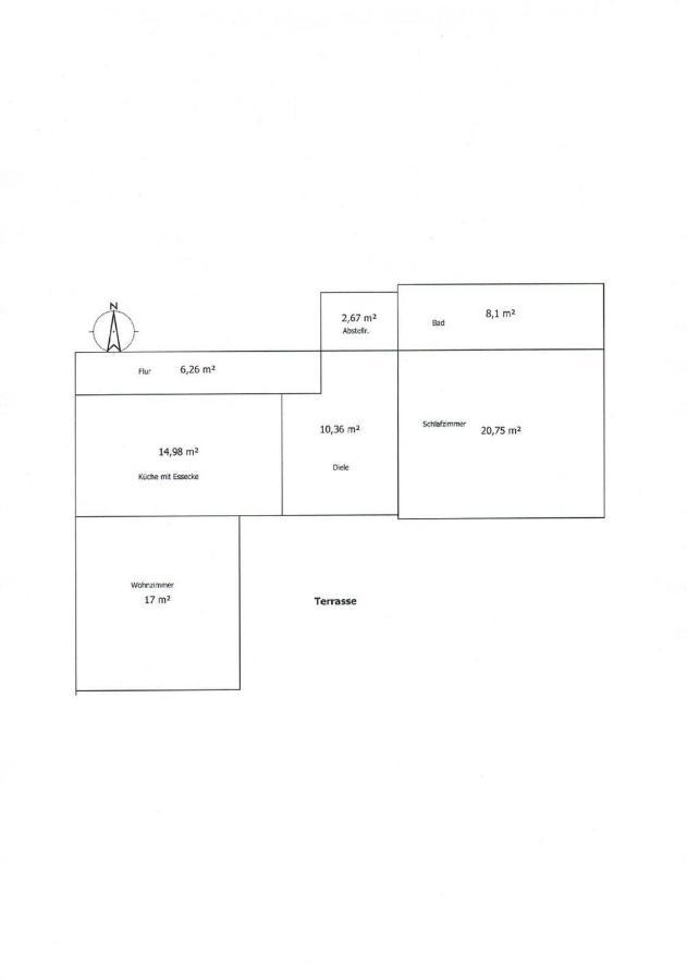 Ferienwohnung Zum Deichgrafen 罗斯海姆 外观 照片